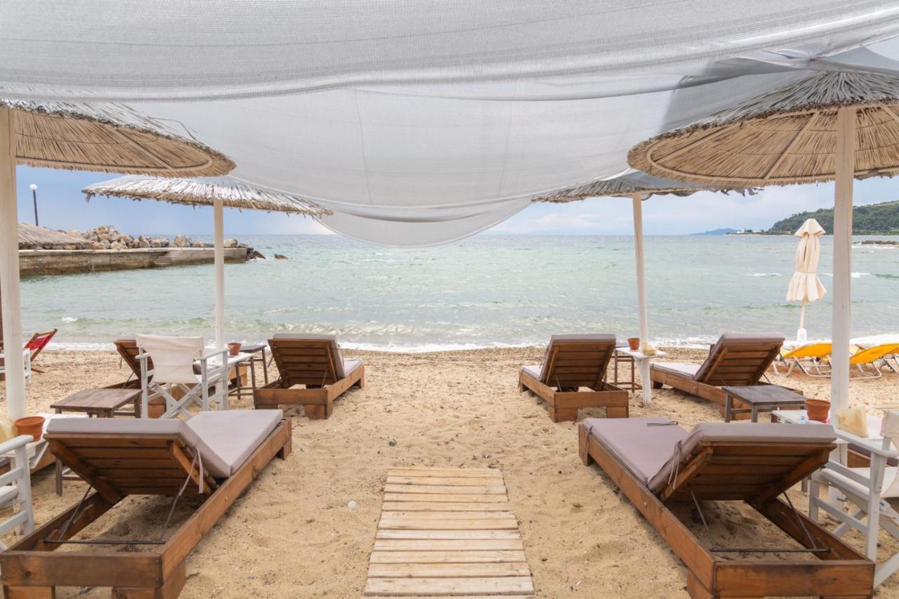 The Ocean Beach House Агия-Параскеви Экстерьер фото