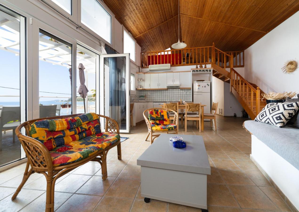 The Ocean Beach House Агия-Параскеви Экстерьер фото